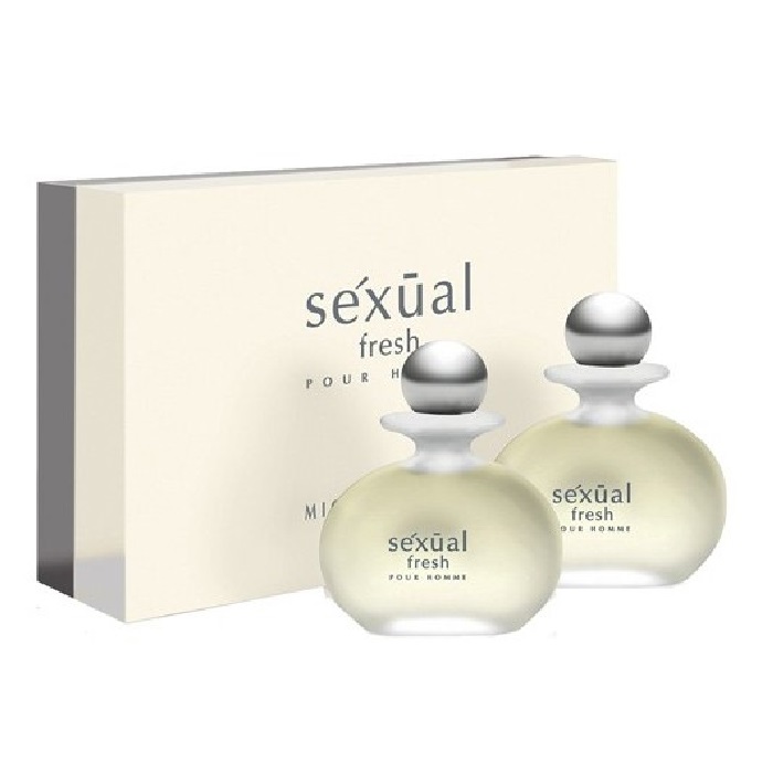 Sexual Fresh Gift Set for men - 4.2oz Eau De Toilette Spray, & 4.2oz After Shave